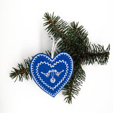 Načíst obrázek do prohlížeče Galerie, Sada 6 vánočních ozdob HEART